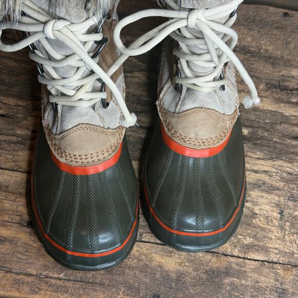 Sorel Boots Joan Of Arctic 12" Tall Winter Snow Duck Waterproof Womens 8180 - Picture 11 of 11